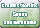 creams scrubs soaps and remedies