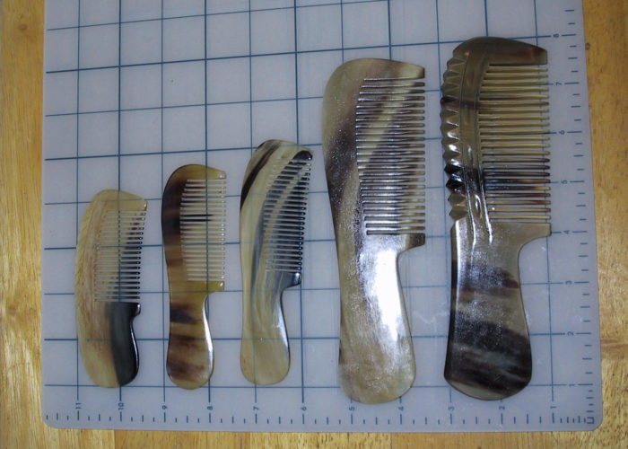 Special Designs Naturally Occurring In (our) Horn Combs Sometimes 