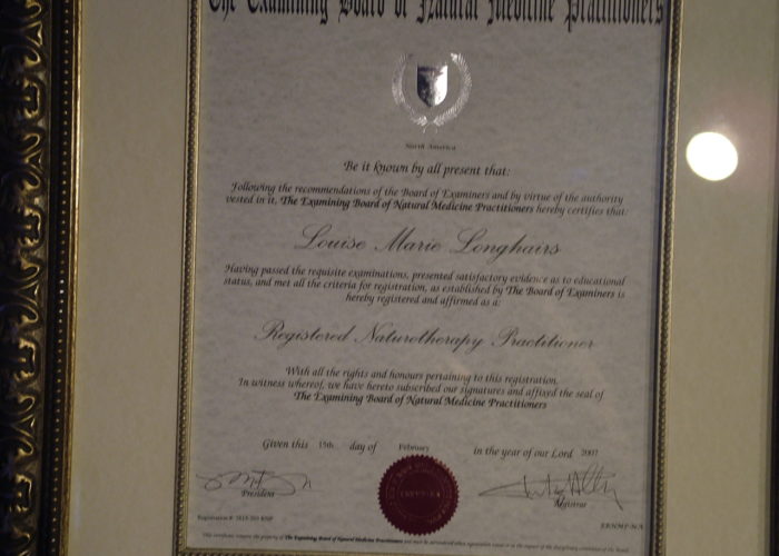 Longhair Certificate
